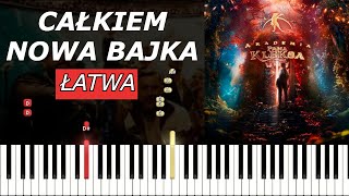 Całkiem Nowa Bajka ŁATWA  Kleks  Piano Tutorial [upl. by Victorine]