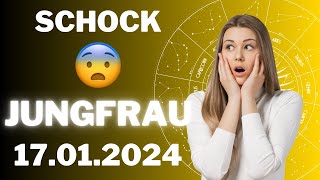 JUNGFRAU ♍️😱SCHOCKIEREND WICHTIGE WENDUNG 😳 Horoskop  17Januar 2024 jungfrau tarot [upl. by Eneleuqcaj]