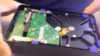 How to Open a Western Digital Elements External Hard Drive Enclosure [upl. by Nosnirb470]