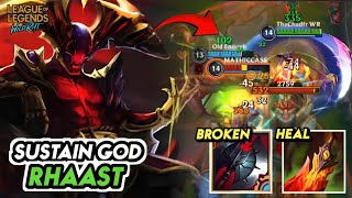 Wild Rift RED KAYN HEALING IS NOT BALANCED AT ALL EPIC COMEBACK [upl. by Duke294]