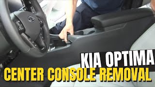 KIA Optima TF Center Console Removal Guide  Optima 201115 [upl. by Hunter]