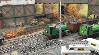 The RampJ Colliery Dapol Hawthorn Leslie shunting [upl. by Umberto151]