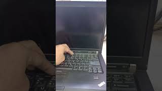 Lenovo Thinkpad T410 screen light on but no display solution t410 laptoprepairdisplay viralshort [upl. by Cynthia360]