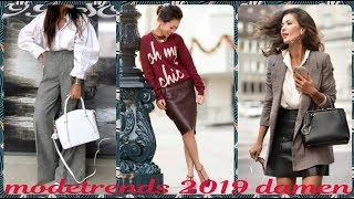 💃 Die neue Ideen zu mode herbst 2019 damen [upl. by Adnilreh786]