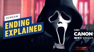 Scream 5 Ending Explained amp Easter Eggs  Scream Canon Fodder [upl. by Alek]