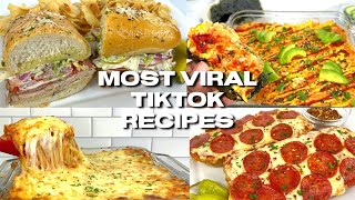 MOST VIRAL TIKTOK RECIPES [upl. by Nilya148]