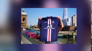 nouveau maillot psg domicile 2020 officiel [upl. by Gamali]