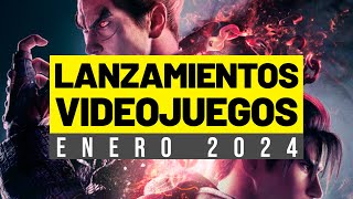 LOS VIDEOJUEGOS QUE SALEN EN ENERO 2024 [upl. by Ivanna]