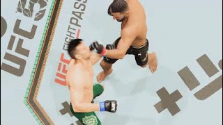 UFC 5 Dominick Reyes VS Chris Weidman Noche UFC Version [upl. by Anaahs818]