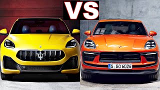 2023 Maserati Grecale vs Porsche macan 2023 Excellent sport SUVs maserati grecale porsche macan [upl. by Minardi]