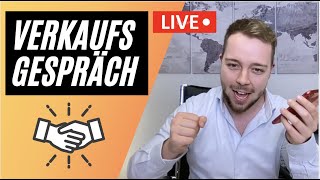 Live Mitschnitt Verkaufsgespräch inklusive Abschluss [upl. by Yemarej]