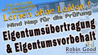 Eigentumsübertragung und Eigentumsvorbehalt  Mind Map für die Prüfung [upl. by Hazem]