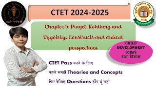 CDP CHAPTER5 JEAN PIAGET Construct amp Critical Perspectives  CTET amp All State TETs [upl. by Weingartner]