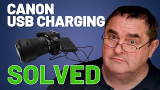 Canon EOS R USBC Charging Problems Solutions and Tips  Also applies to EOS RP [upl. by Modla]