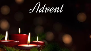 Heavenly Advent Music 😇 Hymns for Advent 🕯️ Advent Candles 😇 Harp Advent Hymns [upl. by Ferdinand]