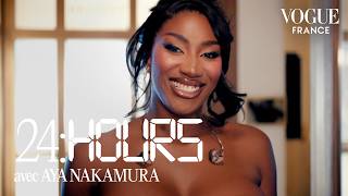 24H avec Aya Nakamura avant Vogue World Paris  Vogue France [upl. by Elirpa]