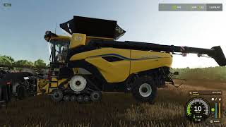 Farming Simulator 25 Riverbend Springs Repce aratás 03 New Holland CR11 [upl. by Ekenna]