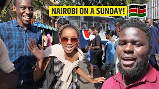 You Wont Believe What Happens In Nairobi On Sundays Unique Vibes Like Never Before [upl. by Ahsietal790]