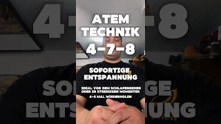 Stressabbau und besser einschlafen➡️ Diese Atemtechnik hilft dir dabei ☺️ theJAMP routine [upl. by Phillipe239]