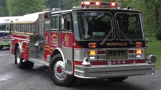 Bernville Community Fire Company Tanker 29 Responding [upl. by Ahseal]