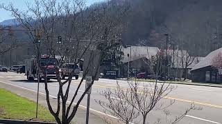 Gatlinburg Fire Department Responding to a Medical Call 032424 [upl. by Lorain]