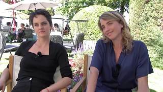 Interview of Adèle Haenel and Noémie Merlant [upl. by Meakem77]