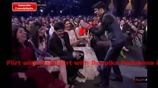 Kapil Sharma Best Comedy and flirt with Deepika Padukone in Awards Show [upl. by Stephanus718]