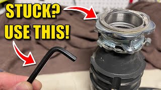 How to remove STUCK Garbage Disposal [upl. by Gunn990]