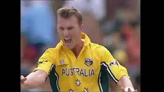 Brett Lee takes a wicket at 1601 kph 995 mph [upl. by Anytsirk]