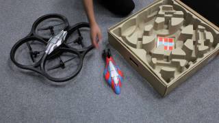 ARDrone Unboxing amp Preparing [upl. by Attalanta]