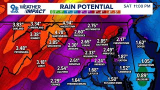 Maryland and Virginia governors issue declarations ahead of Tropical Storm Debby [upl. by Frayne70]