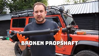 Broken propshaft can you still drive it [upl. by Nura]