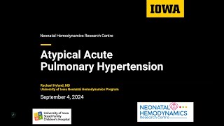 Atypical Acute Pulmonary Hypertension [upl. by Assenar]