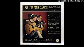 Pomponio et MartinezZarate Guitar Duo Faure Pavane op50 [upl. by Epilif]