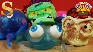 TOP 5 unserer SCHLEIME amp GLIBBER  VERGLEICH Squshiy Mesh Ball Glibbi Frosch Zombie Krake [upl. by Nilson]