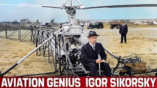 Igor Sikorsky Aviation Genius And Engineering Pioneer  A Biography Upscaled 4K Video [upl. by Scever]