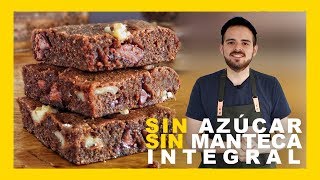 🔶RECETA BROWNIE SALUDABLE SIN AZUCAR [upl. by Gignac]