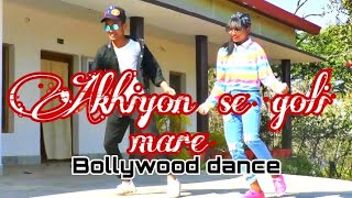 Akhiyon Se Goli Mare Bollywood Dance Krishna Dancer And Kumri Varsha Dancer Bollywood Dance [upl. by Goulder]