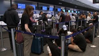 Travel nightmare causes frustrations at SFO ahead of 4th of July holiday [upl. by Heriberto]