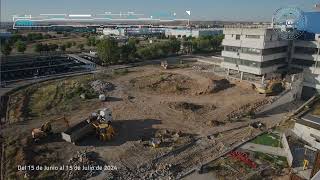 Construcción nueva Sala de Control  Centro de Control de Madrid junio 2024 [upl. by Iemaj246]