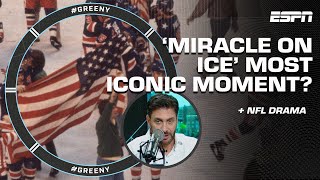 Is the Miracle on Ice the MOST ICONIC MOMENT in sports history  Justin Fields DRAMA 😳  Greeny [upl. by Manno]