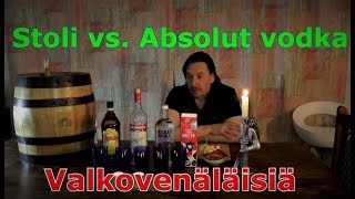 Vodka sokkotesti Absolut vs Stoli [upl. by Anerahs]