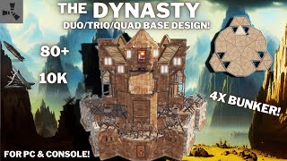 THE DYNASTY TUTORIAL•DUOTRIOQUAD DESIGN•CHEAP•4XBUNKER•OPEN CORE•MINI CHINA WALL•BASEDESIGN 2024 [upl. by Samale208]