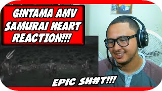 Gintama AMV Samurai Heart REACTION [upl. by Alaecim99]