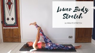 LOWER BODY STRETCH  10Minute Yoga  CAT MEFFAN [upl. by Sello]