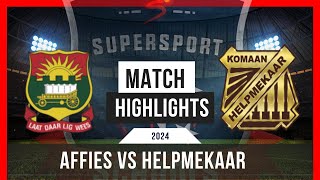 2024 HIGHLIGHTS Helpmekaar vs Affies [upl. by Mure37]