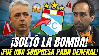 🔴😱¡LANZÓ ESA B0MBA ¡ESTO NO SE ESPERABA ¡TODOS SE SORPRENDIERON SPORTING CRISTAL HOY [upl. by Mar]