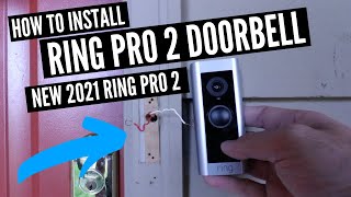 How To Install Ring Doorbell 4 [upl. by Etnoj880]