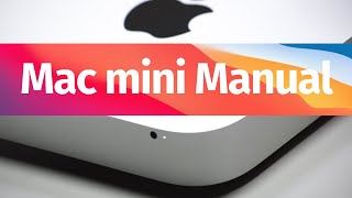 Mac mini Basics  Mac Manual Guide for Beginners  New to Mac [upl. by Calabresi]