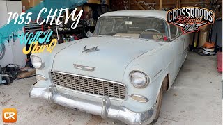 This 1955 Chevy has been parked for 40 years Can we get it started [upl. by Allecram]